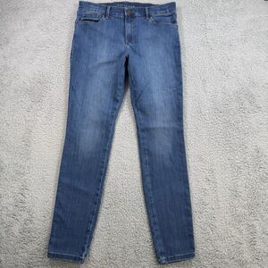 Mott and Bow Jeans Womens 30x30 Blue Mid Rise Skinny Stretch Denim